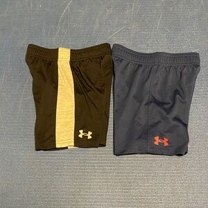 Under Armour Black and Navy Shorts Set